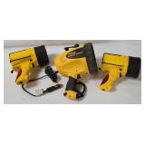 3 Spotlight Flashlights - Sport Spot Etc.