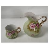 Vtg Lefton Heritage Pitcher & Teacup