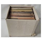 Box Of Vtg Records, Assorted Genres