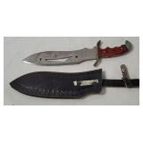 Fixed Blade Hunting Knife W/ Sheath