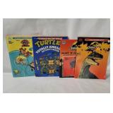 Coloring Books - Jurassic Park, Tmnt Etc.