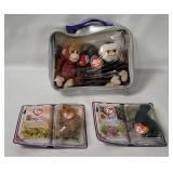 Ty Beanie Babies Case & 5 Beanies