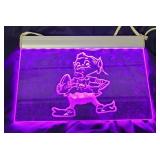Nfl Browns Brownie Lighted Display Board