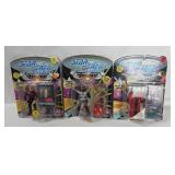 3 Star Trek Next Generation Figures Playmates