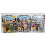 3 Star Trek Next Generation Figures Playmates