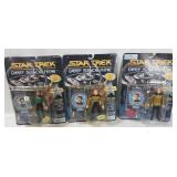 3 Star Trek Deep Space Nine Figures