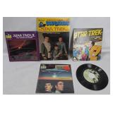 Star Trek Book & Record Lot/ 1 Sealed
