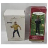 Hallmark Keepsake Star Trek Ornaments: Kirk &