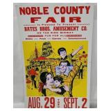 Noble County Fair Poster