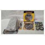 Rotary Blades, Wire Wheels, Welding Gloves Etc.