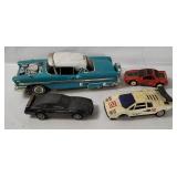 4 R/c Cars, No Remotes - Firebird, Fiero Etc.