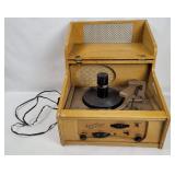 Vtg Ristaucrat Dial A Matic Record Player
