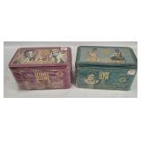 2 Sealed Tins Elvis Metallic Collector Cards
