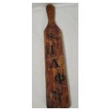 Vtg University Of Michigan Fraternity Paddle