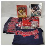 Cleveland Indians Shirts, Book & Pics