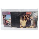 3 Ac/ Dc Lp's - Highway To Hell, Dirty Deeds