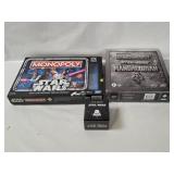 3 Star Wars Games - Monopoly, Cards Against