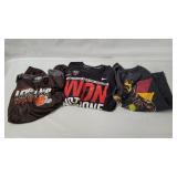 3 Shirts - Browns, Osu Champs, Cavs Lebron