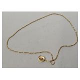 14k Gold Bracelet 0.4g