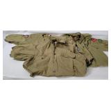 3 Vtg Boy Scouts Shirts W/ Patches