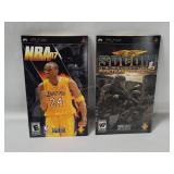 2 Sony Psp Games - Socom, Nba