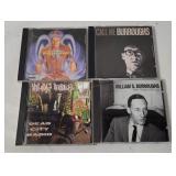 4 William S. Burroughs Cd's