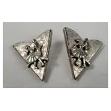 Vtg Square Dancers Collar Tips