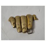 1978 Baron Brass Fingers Belt Buckle
