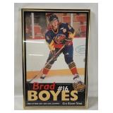 Framed Erie Otters Brad Boyes Photo