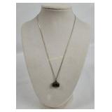 Sterling Necklace W/ Pendant 4.6g