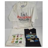 3 Vtg Casino & Horse Racing Shirts