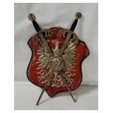 Vtg Spanish Style Swords Wall Plaque