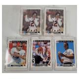 1991 Ud Domino's Qb Challenge Nfl Cards