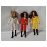 3 Hasbro 1977 Charlie's Angels Dolls