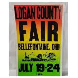 Logan County Fair Poster 1994