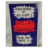 Richwood Fair Demo Derby Poster