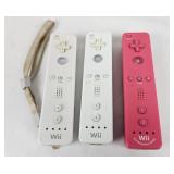 3 Nintendo Wii Controllers