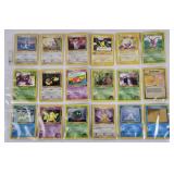 (18) 2000 Pokï¿½mon Non Holo Cards