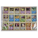 (18) 2000 Pokï¿½mon Non Holo Cards