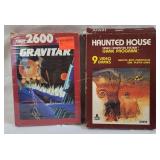 Haunted House & Gravitar Boxed Atari 2600 Games