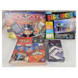 Board Game Lot - Monopoly, Dominos, Etc