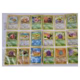 (18) 1999 Pokï¿½mon Non Holo Cards