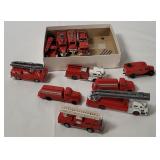 Diecast & Plastic Fire Trucks - Eko, Majorette