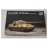 Trumpeter German King Tiger Tank Model Kit 1/72