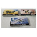 3 Fujimi Ju-87 Stuka Model Kits 1/72