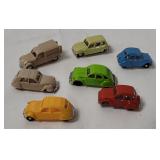 7 Small Citroen Plastic Cars - Eko Etc.