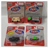4 Mini Metals Diecasts- Squire, Utility Truck