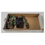 Diecast Military Vehicles- Johnny Lightning, Corgi