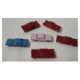6 Ford Comet Small Plastic Cars
