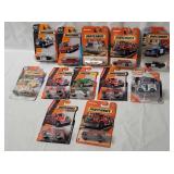 12 Matchbox Diecasts - Police, Fire